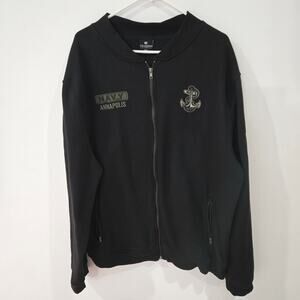 Colosseum Sz 3XL Mens Black Navy Annaplis Zip Up Sweater Jacket